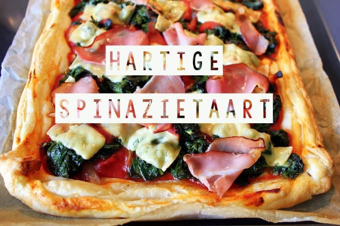 hartige spinazietaart