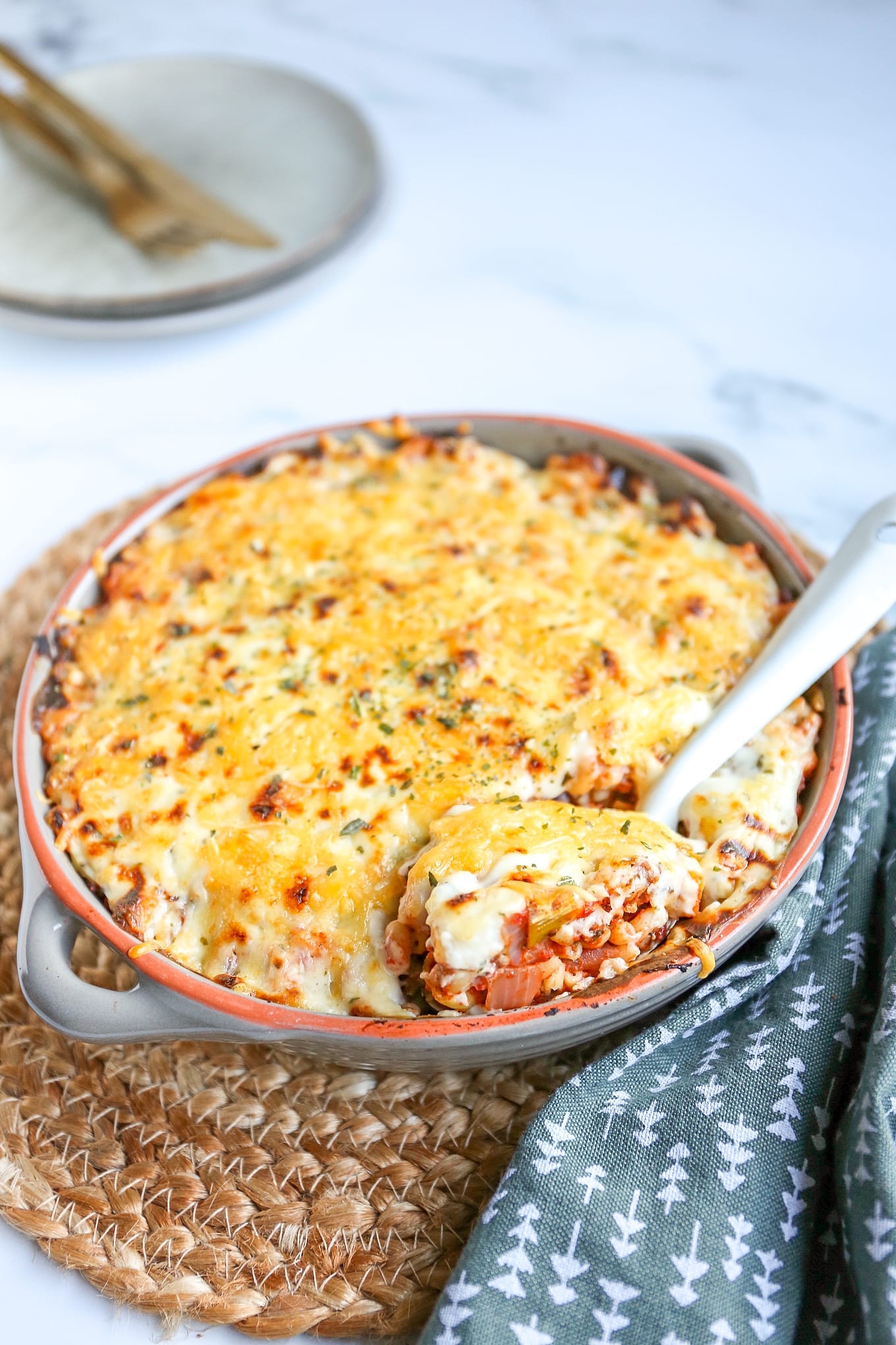 Macaroni ovenschotel met gehakt