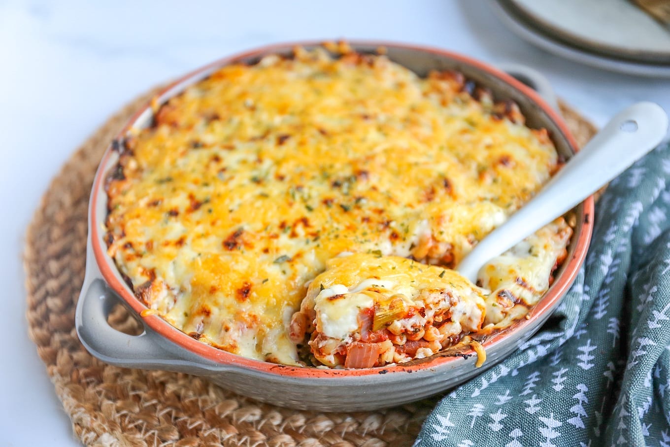 Macaroni ovenschotel met gehakt