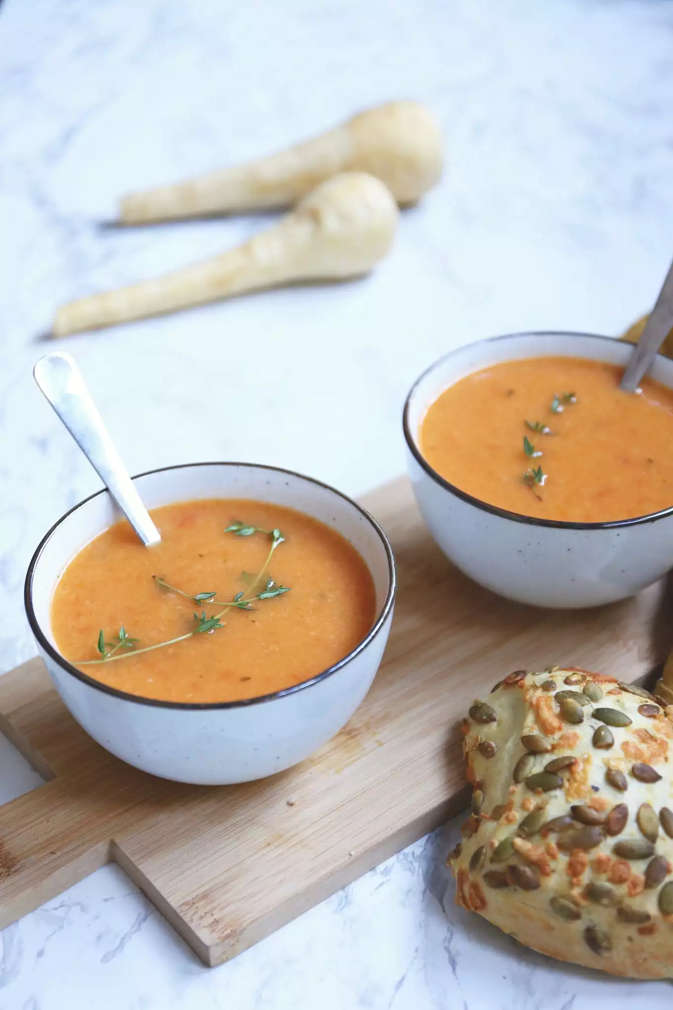 Tomaatpastinaak soep Lekker en Simpel