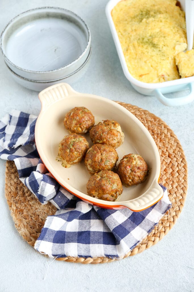 Gehaktballen uit de oven