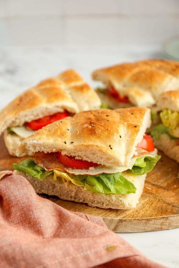 Turks brood club sandwich