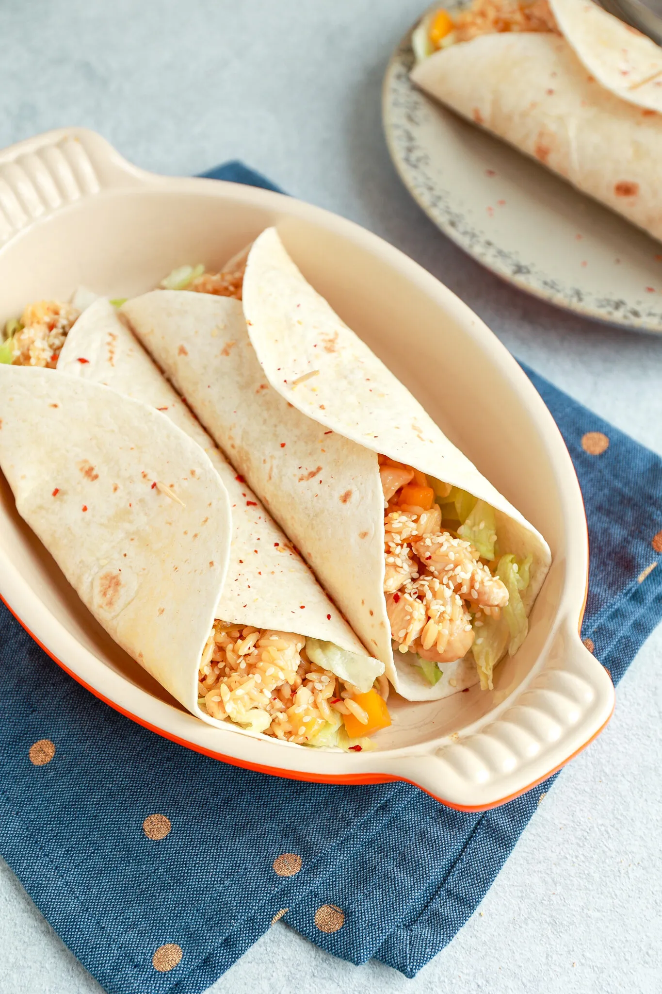 wraps met kip teriyaki en rijst snel klaar Lekker en Simpel