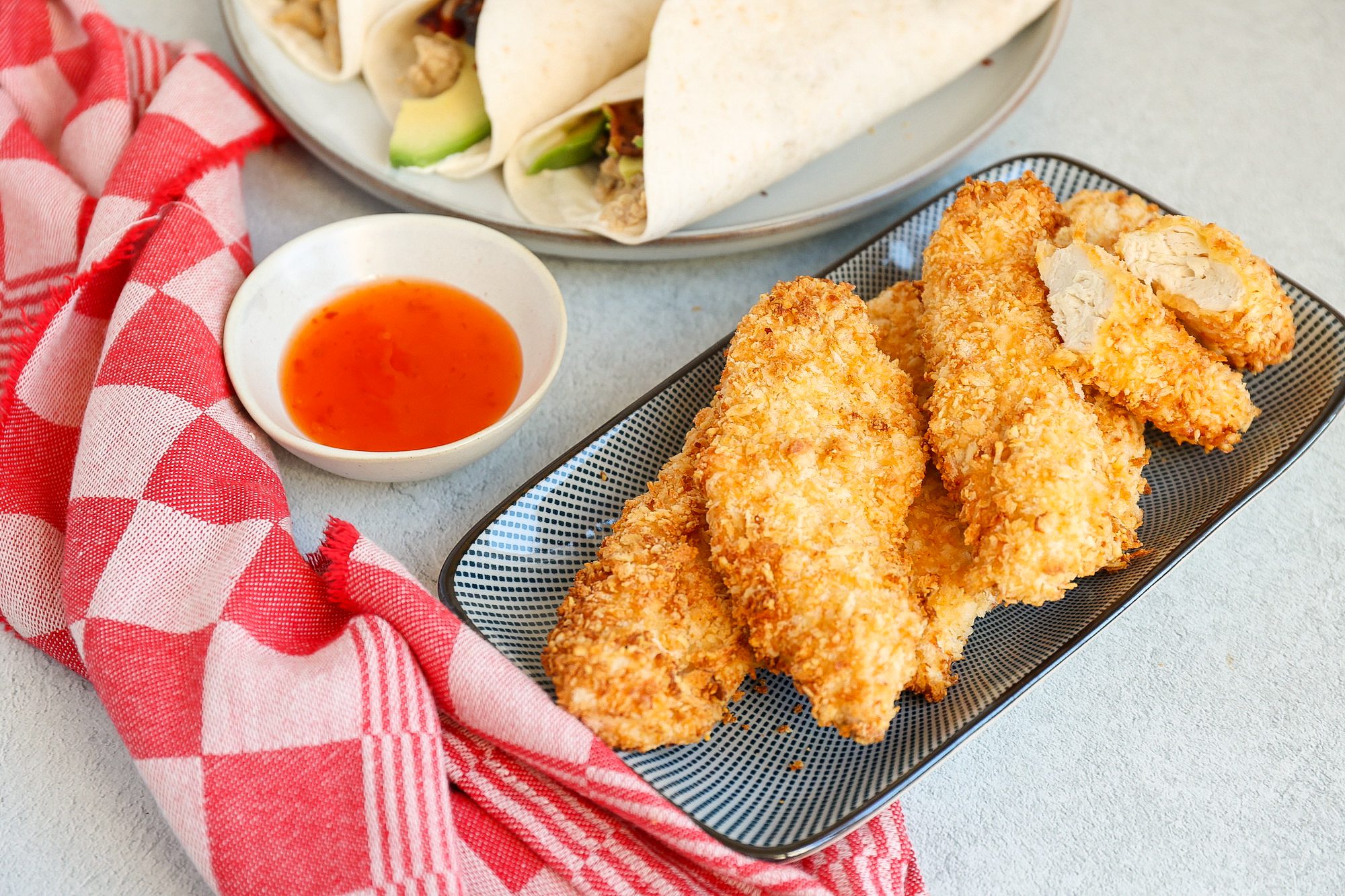 Parmezaanse kipnuggets