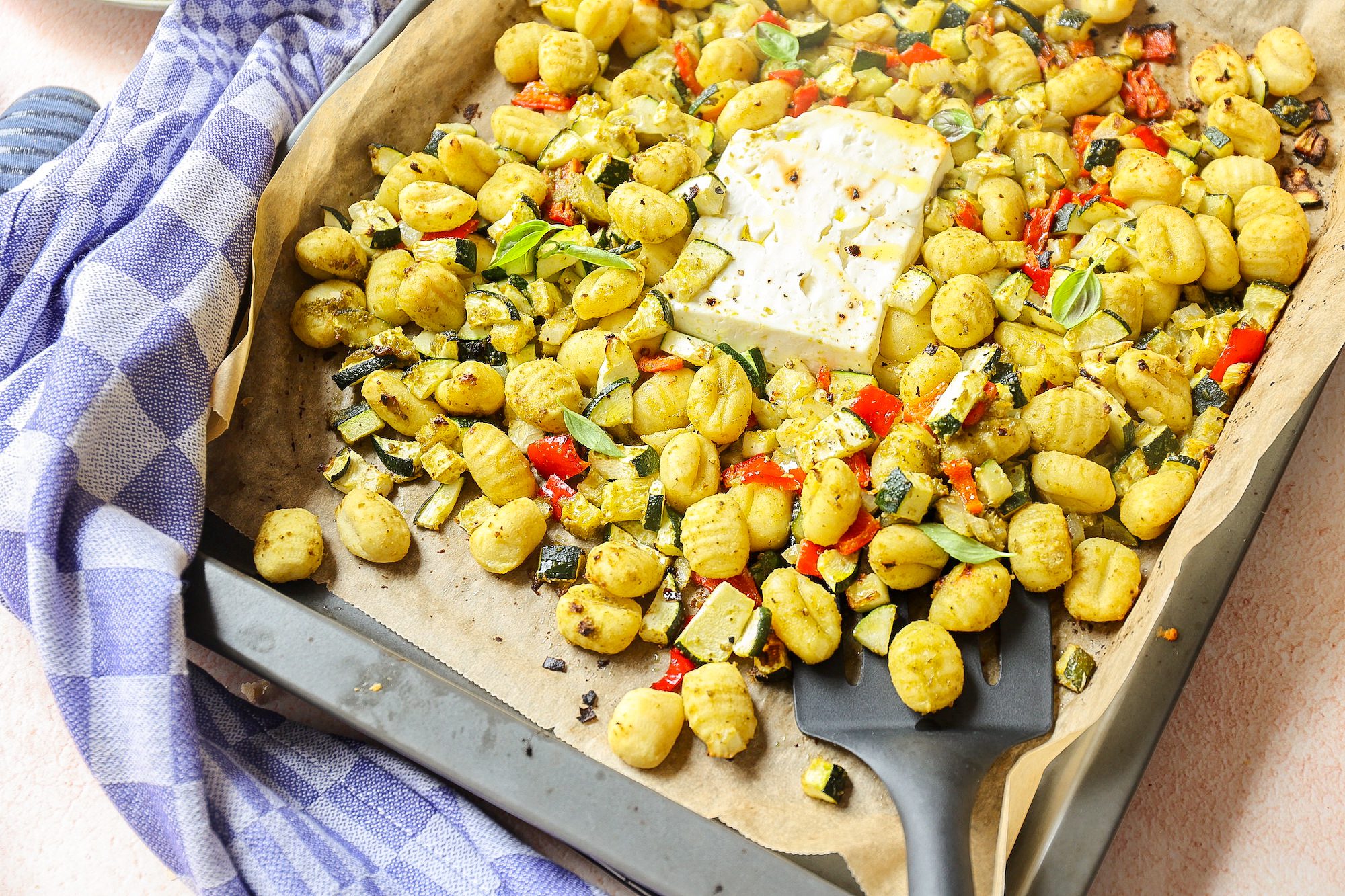 traybake met gnocchi
