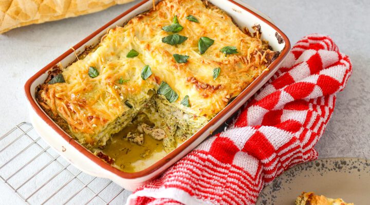 kip pesto lasagne