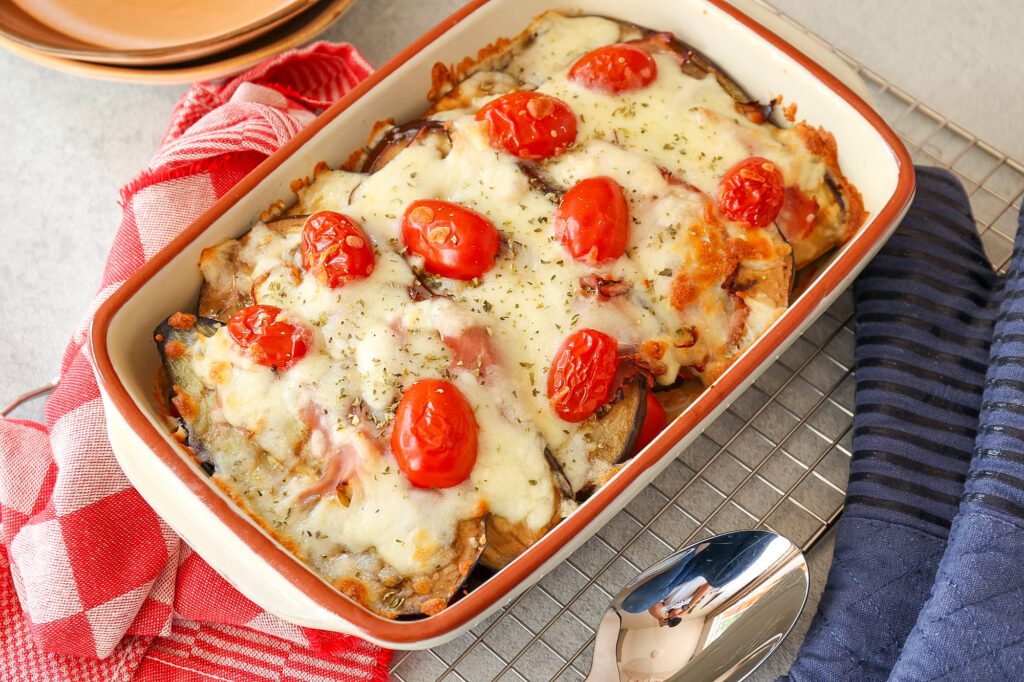 aubergine lasagne