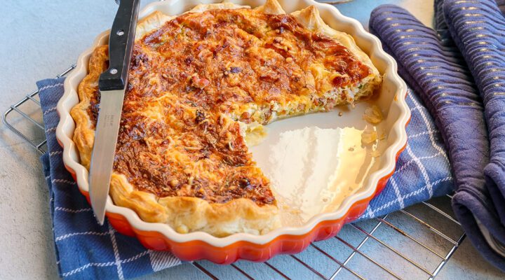quiche Lorraine met prei