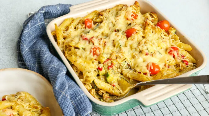 pasta pesto ovenschotel