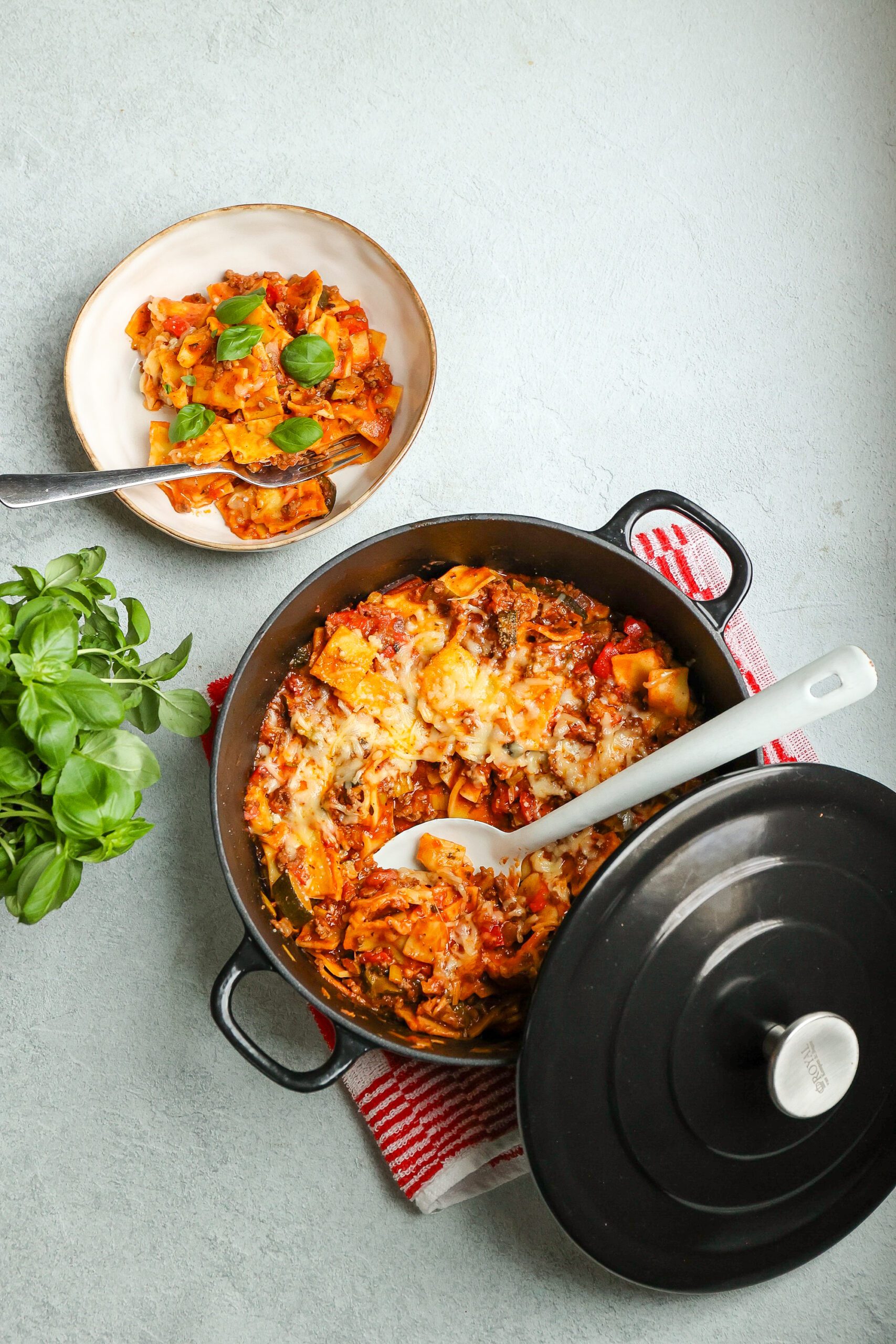 Pan lasagne met groenten In 30 min. klaar Lekker en Simpel