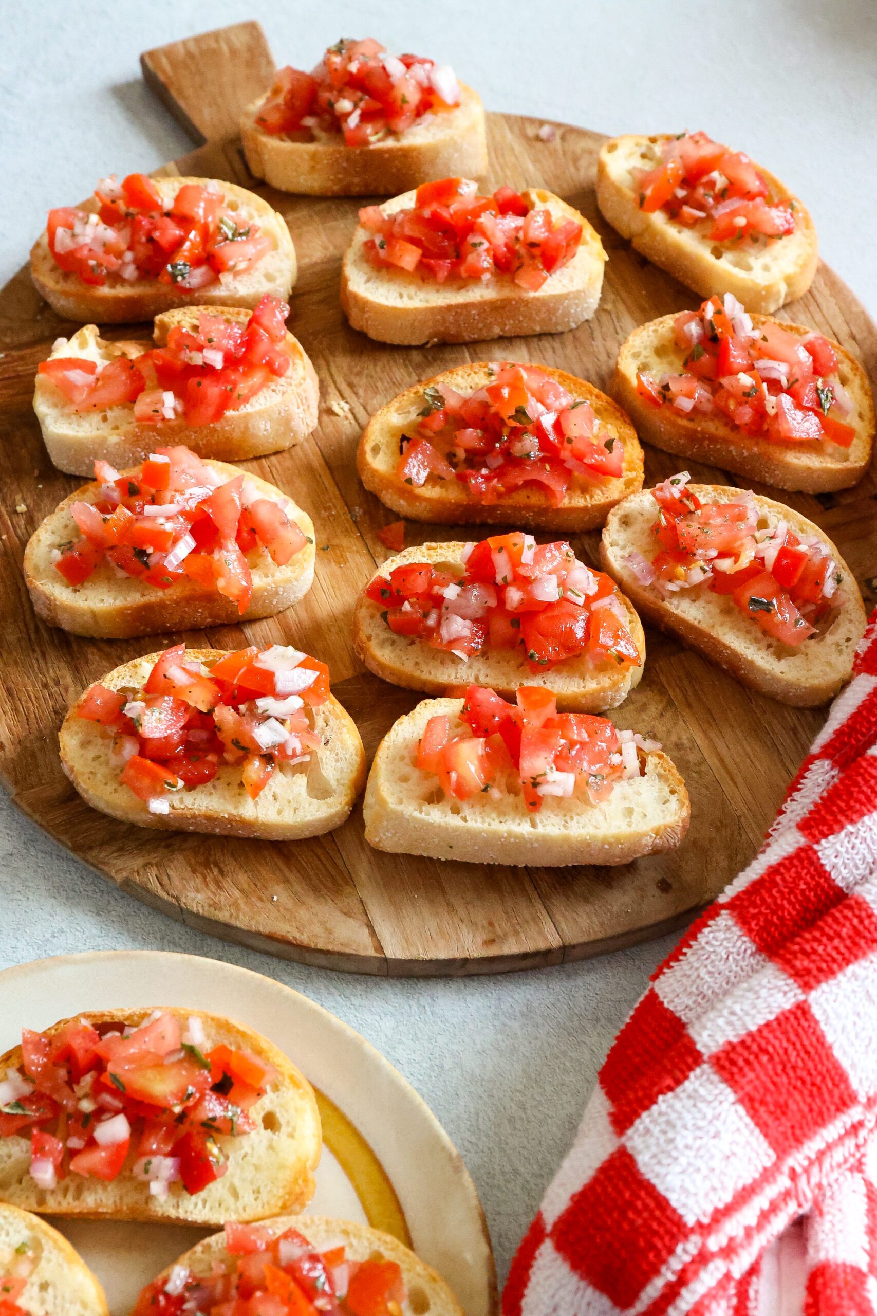 bruschetta met tomaat