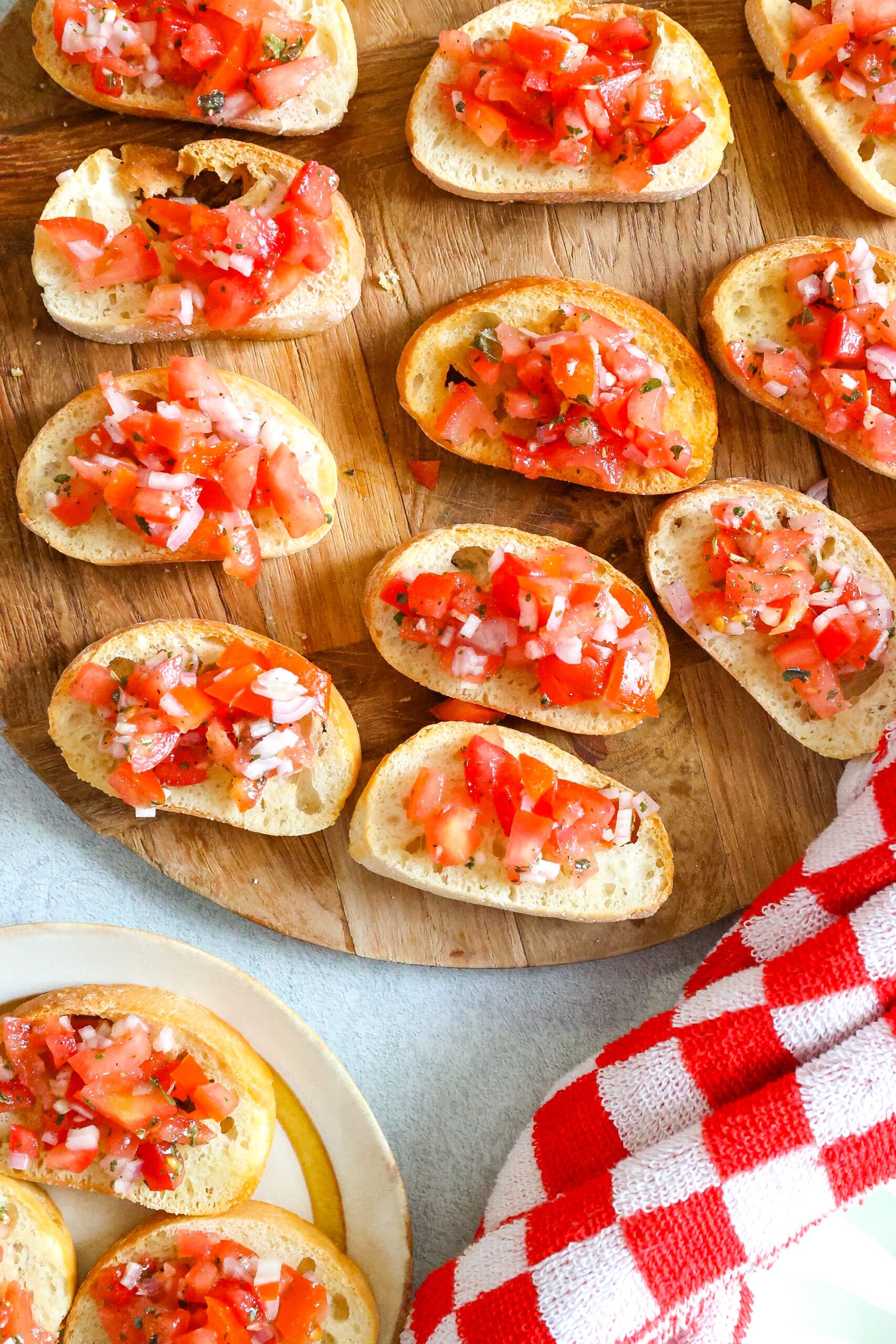 bruschetta met tomaat