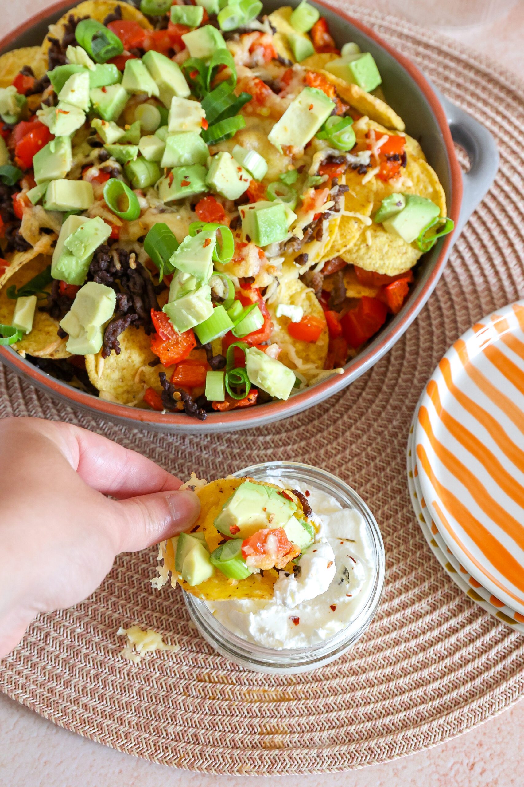 loaded nachos