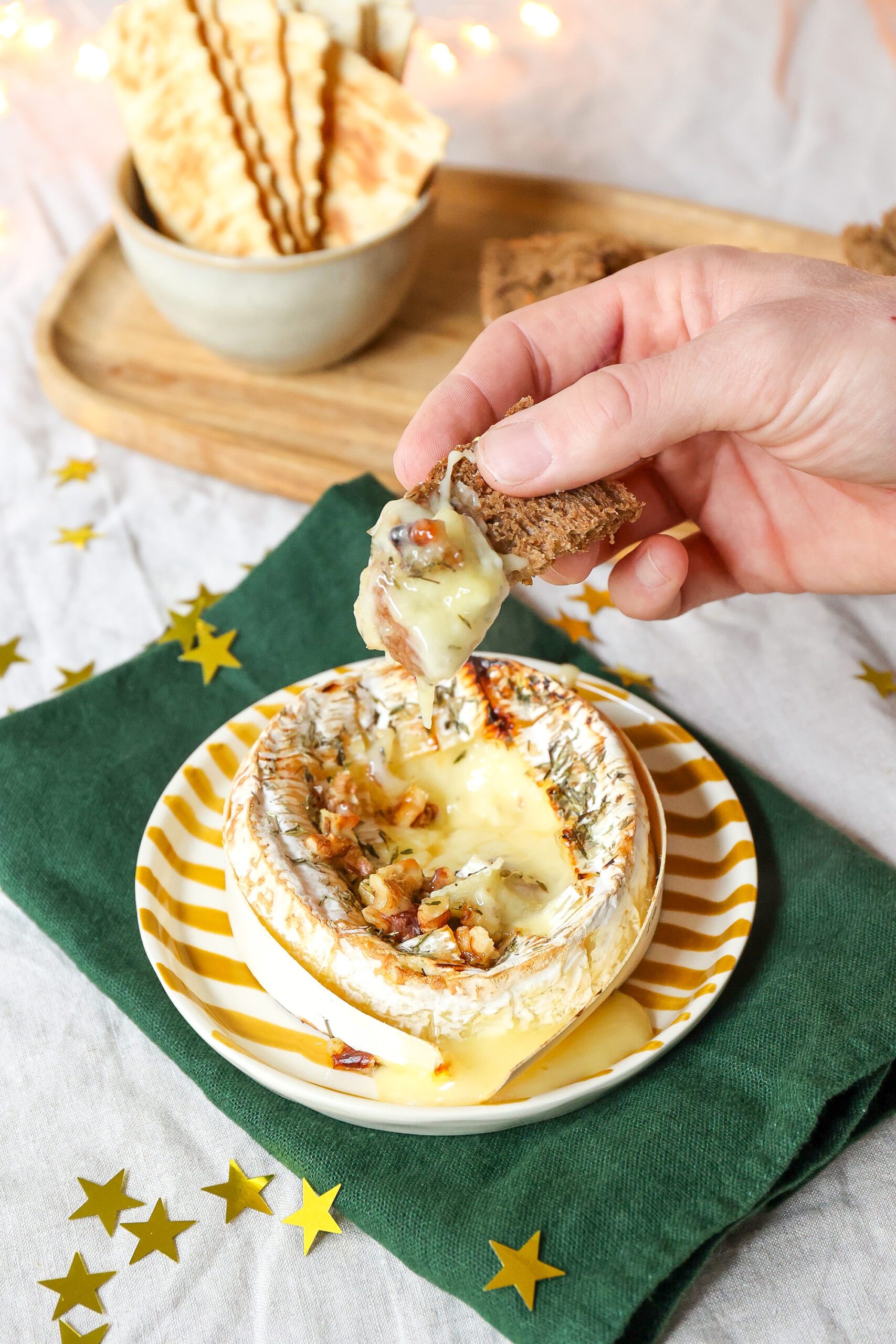 camembert uit de oven