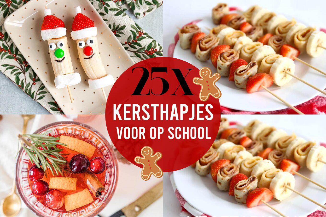 kersthapjes voor op school