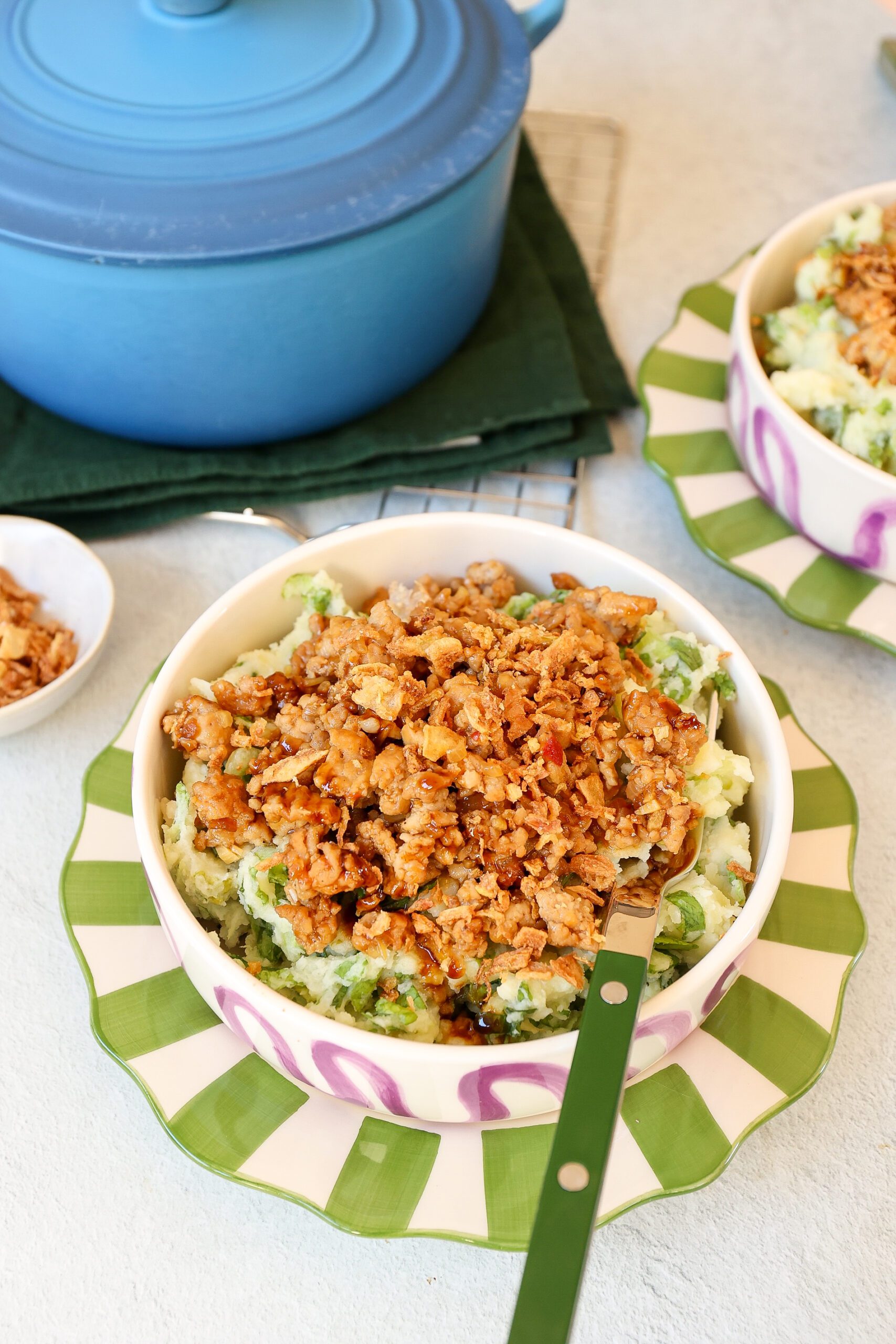 andijviestamppot met kipgehakt