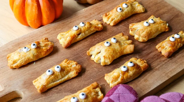 spinnen worstenbroodjes